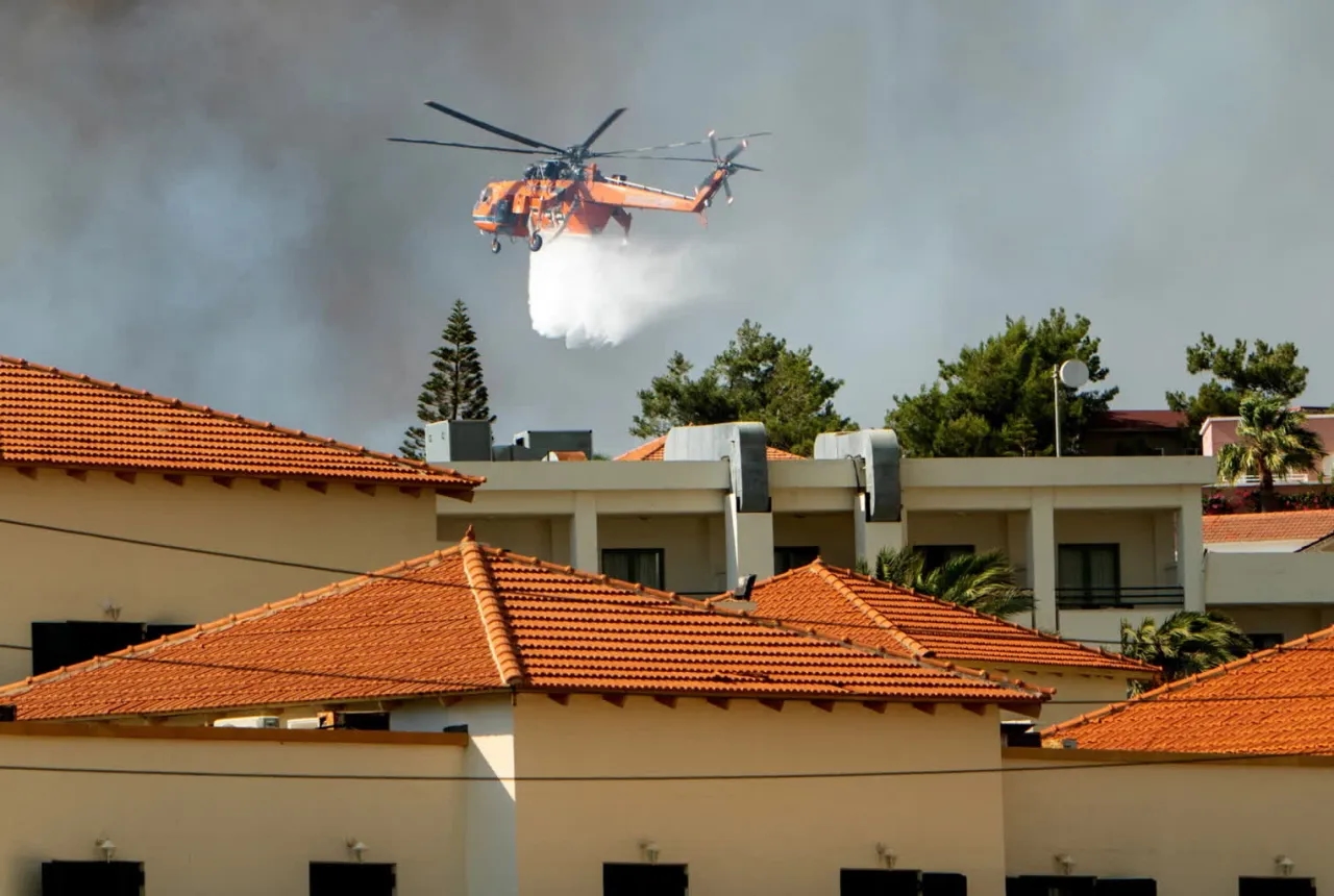 Jakie hotele spłonęły na Rodos? Sprawdź, które z nich ucierpiały