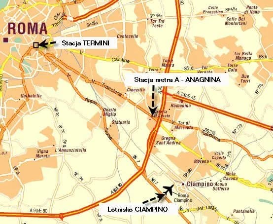 Rzym Ciampino lotnisko - jak dojechać do centrum i wszystko o porcie lotniczym