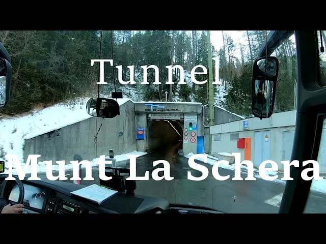 Tunel Munt la Schera Livigno - najdłuższy tunel w Europie. Przez Alpy do Włoch!